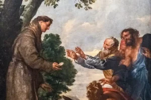 El milagro de la mula que se arrodilla ante la Eucaristía, de Antoon van Dyck