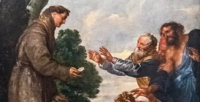 El milagro de la mula que se arrodilla ante la Eucaristía, de Antoon van Dyck